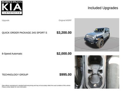2018 Jeep Wrangler Unlimited Sport S