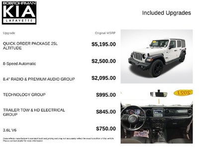 2021 Jeep Wrangler Unlimited Sport Altitude