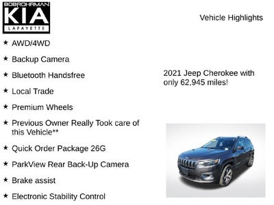 2021 Jeep Cherokee Limited