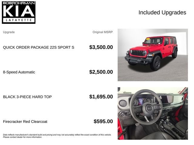 2024 Jeep Wrangler Sport S