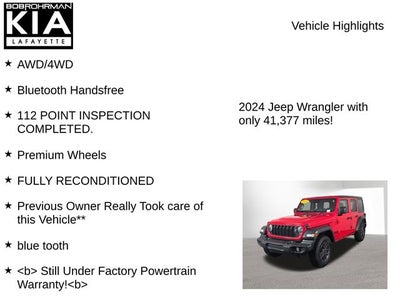 2024 Jeep Wrangler Sport S