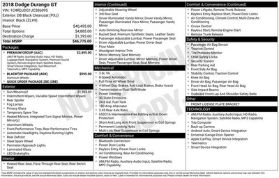 2018 Dodge Durango GT