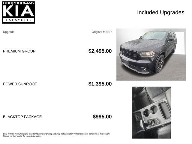 2018 Dodge Durango GT