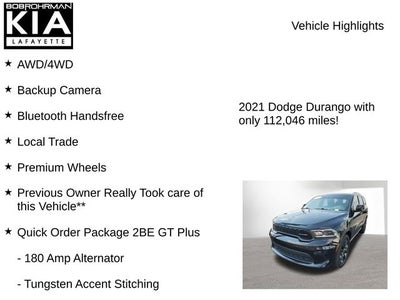 2021 Dodge Durango GT Plus