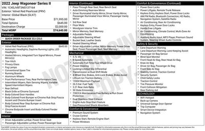 2022 Jeep Wagoneer Series II