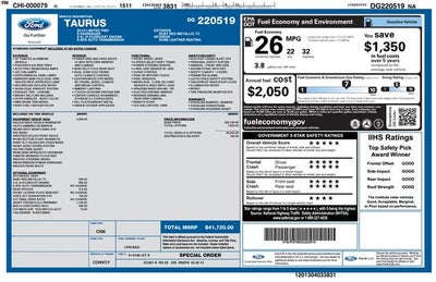 2013 Ford Taurus Limited