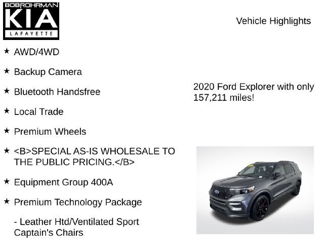 2020 Ford Explorer ST