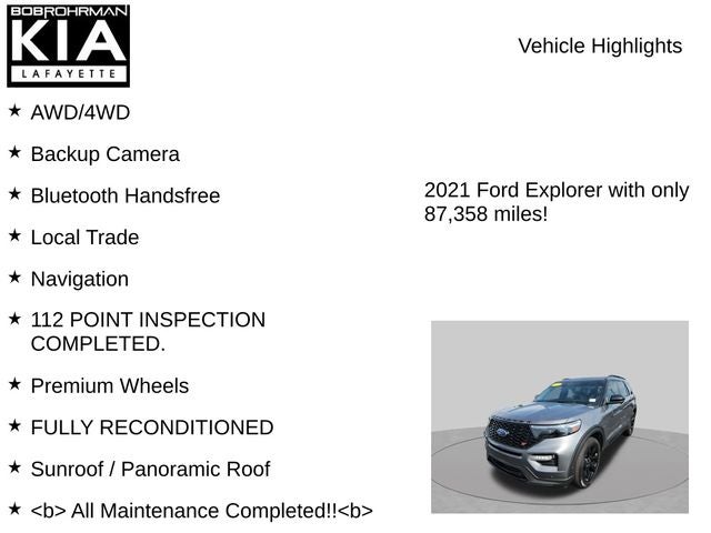2021 Ford Explorer ST