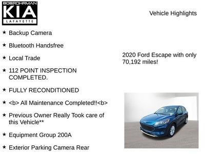 2020 Ford Escape SE