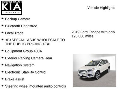 2019 Ford Escape Titanium
