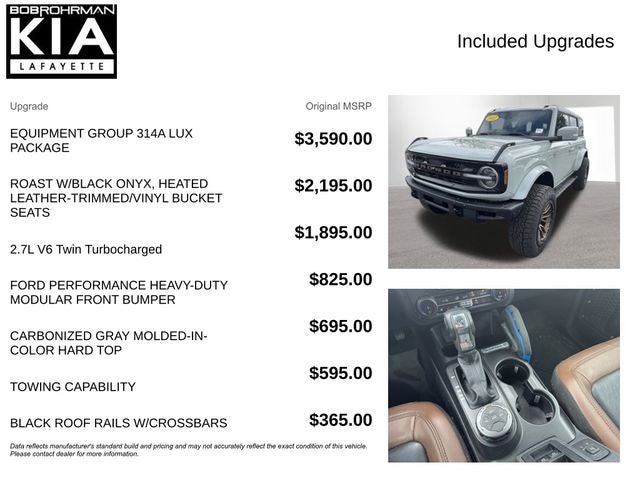 2022 Ford Bronco Base