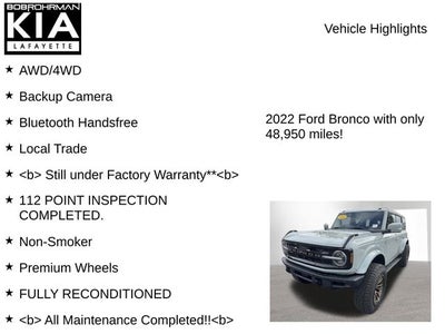 2022 Ford Bronco Base
