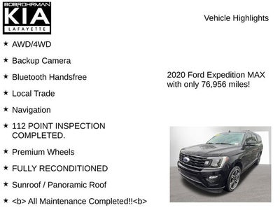 2020 Ford Expedition Max Limited