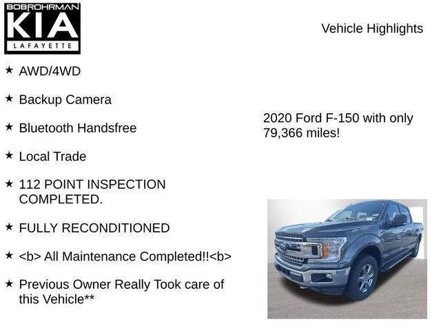 2020 Ford F-150 XLT