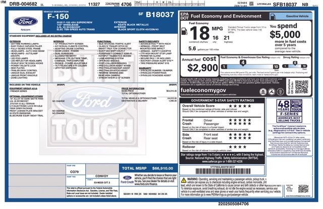 2025 Ford F-150 Tremor