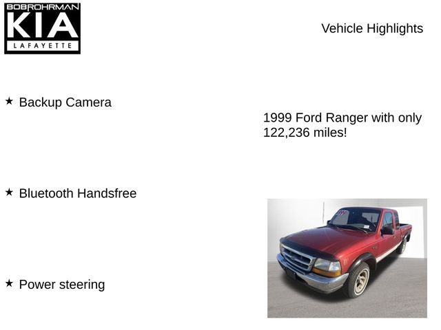 1999 Ford Ranger XL 126 WB