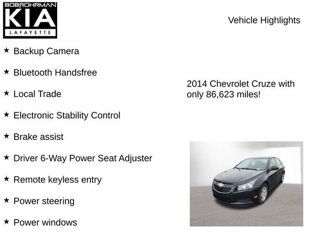 2014 Chevrolet Cruze 1LT