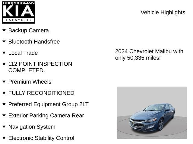 2024 Chevrolet Malibu LT 2LT