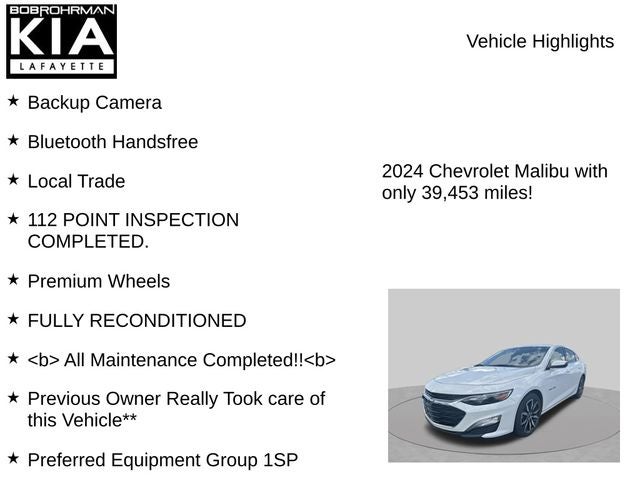 2024 Chevrolet Malibu RS