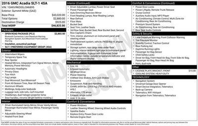 2016 GMC Acadia SLT-1