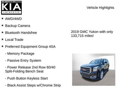 2019 GMC Yukon SLT