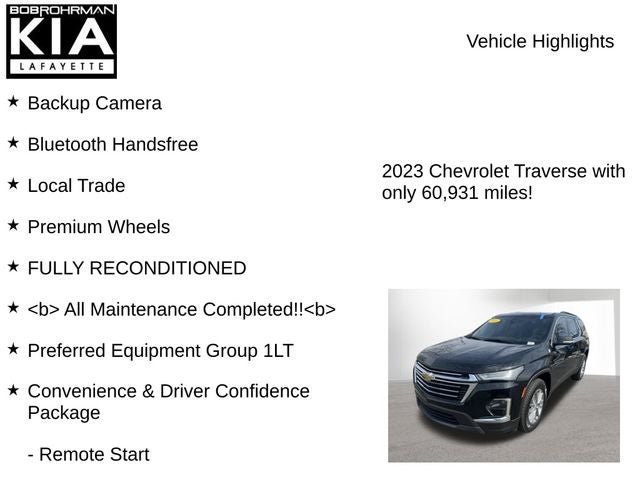 2023 Chevrolet Traverse LT 1LT