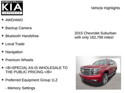 2015 Chevrolet Suburban LTZ