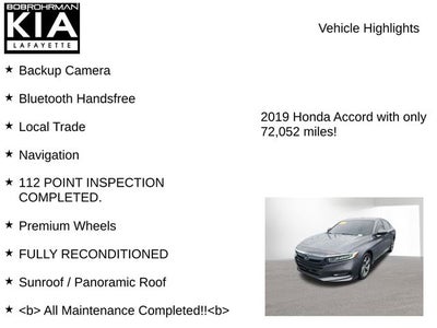 2019 Honda Accord EX-L