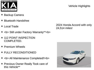 2024 Honda Accord LX