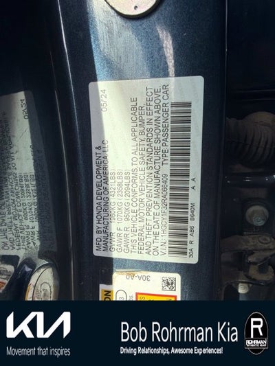 2024 Honda Accord EX