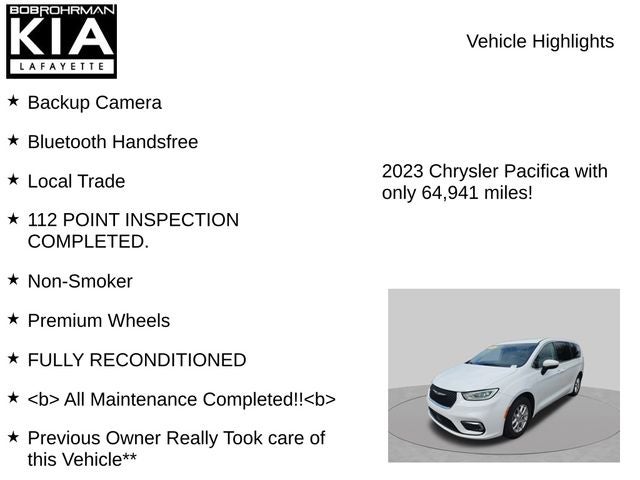 2023 Chrysler Pacifica Touring L