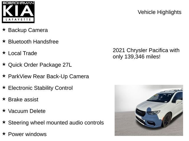 2021 Chrysler Pacifica Touring L