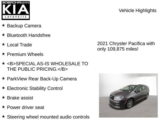 2021 Chrysler Pacifica Touring