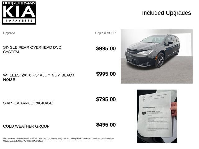 2019 Chrysler Pacifica Touring Plus