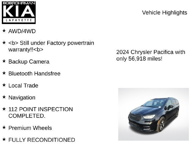 2024 Chrysler Pacifica Touring L