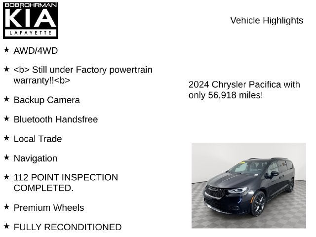 2024 Chrysler Pacifica Touring L