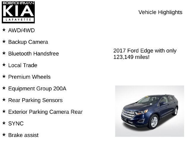2017 Ford Edge SEL