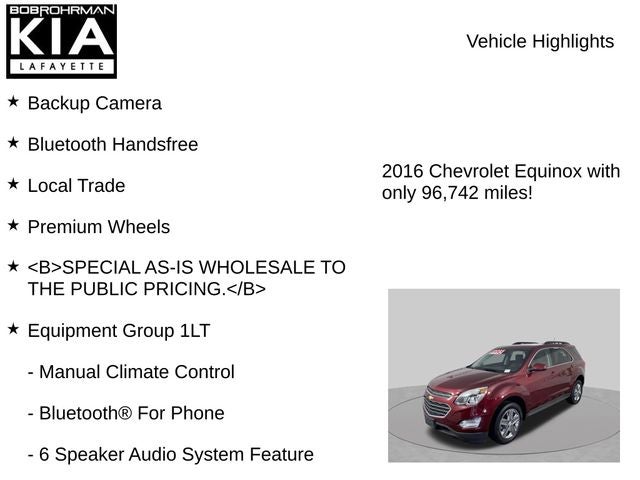 2016 Chevrolet Equinox LT