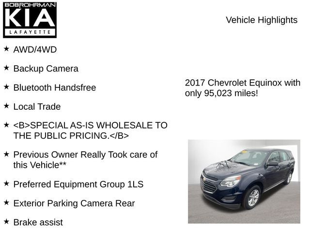 2017 Chevrolet Equinox LS