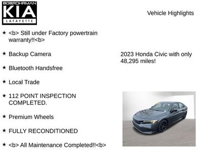 2023 Honda Civic Sport