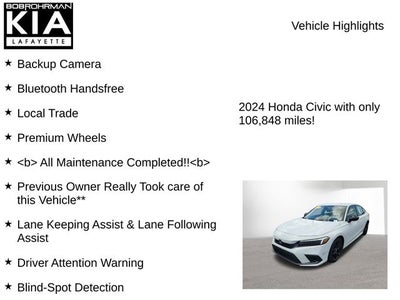 2024 Honda Civic Sport