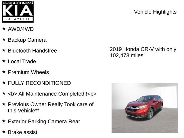 2019 Honda CR-V EX-L