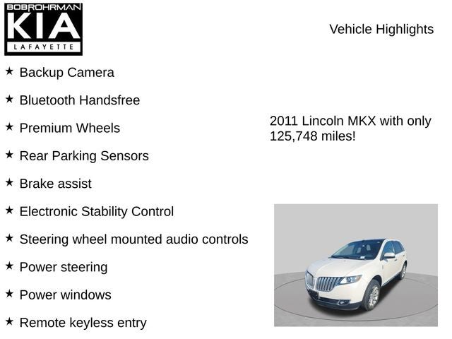 2011 Lincoln MKX Base