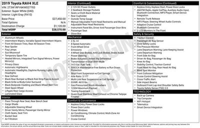 2019 Toyota RAV4 XLE