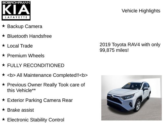 2019 Toyota RAV4 XLE