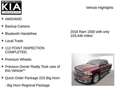2018 RAM 1500 Big Horn
