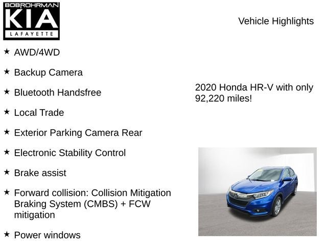 2020 Honda HR-V EX