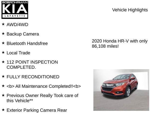 2020 Honda HR-V EX