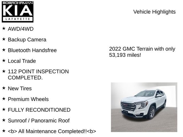 2022 GMC Terrain SLT