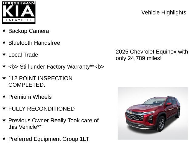 2025 Chevrolet Equinox LT